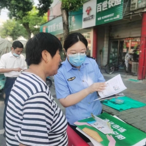 巢湖市中垾市场所关注食品安全 共创健康生活